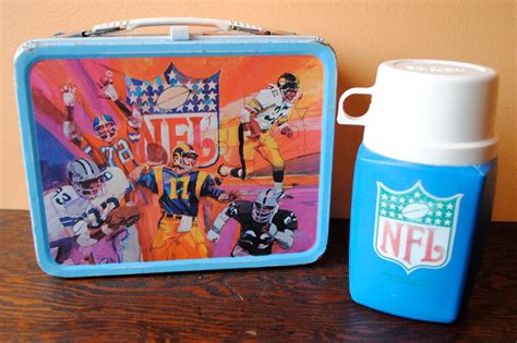 nfl vintage lunch box